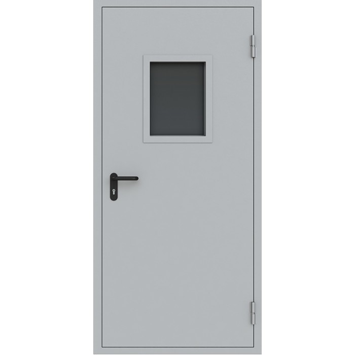 Противопожарная дверь c остеклением F61