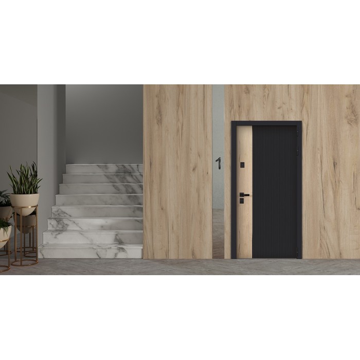 -Стальная дверь «Конструктор» с электронной ручкой