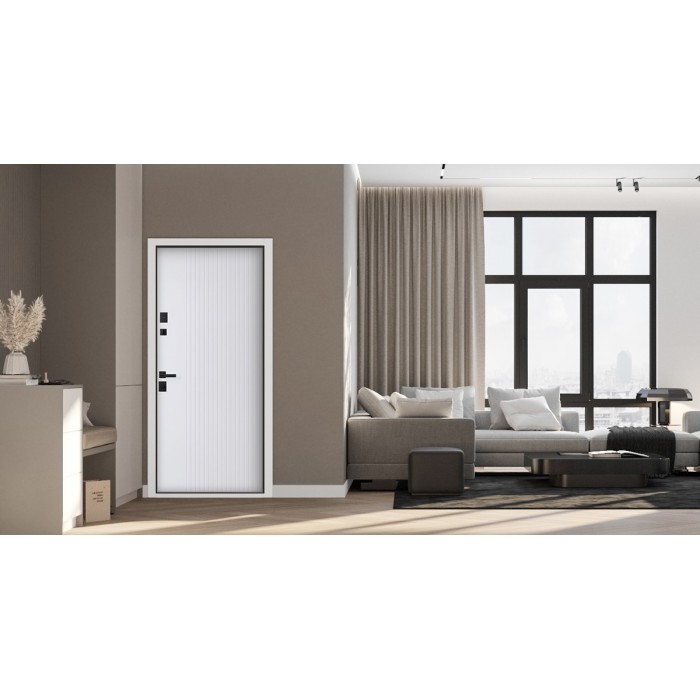 -Стальная дверь «Конструктор» с электронной ручкой