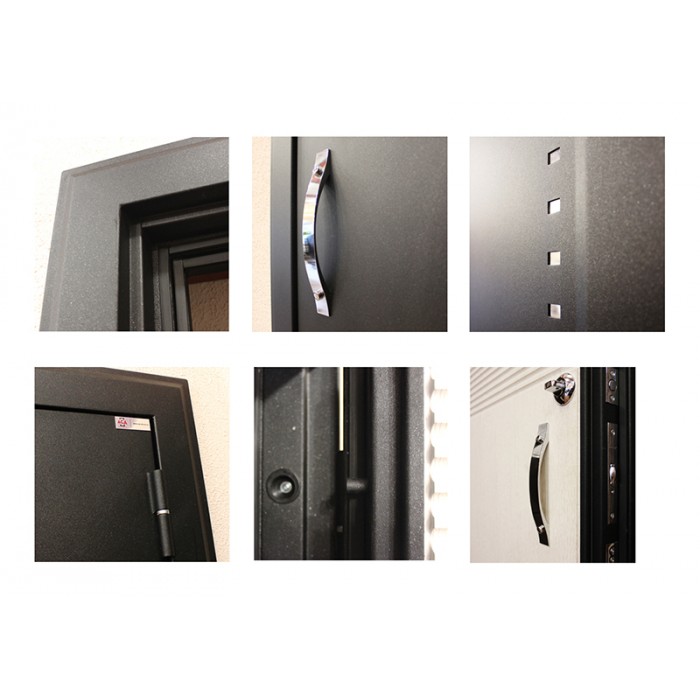 Стальная дверь "Агата 4". Заказная модель.