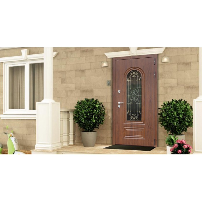 Стальная дверь "Цезарь" (терморазрыв). Заказная модель.