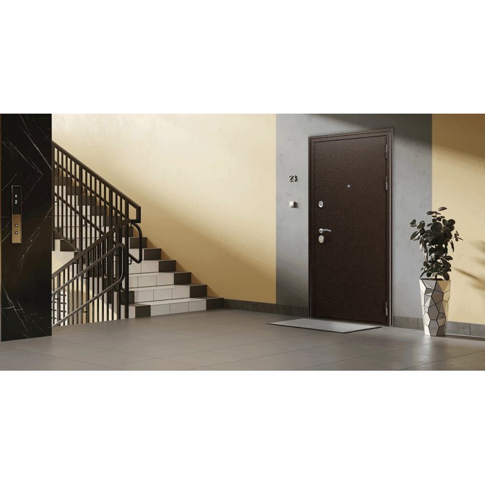 Стальная дверь "Гpация". Заказная модель.