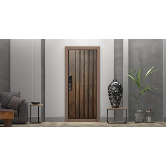 Стальная дверь "Jazz". Заказная модель.