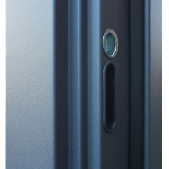 Стальная дверь "Лабиринт" (терморазрыв 3к). Заказная модель.