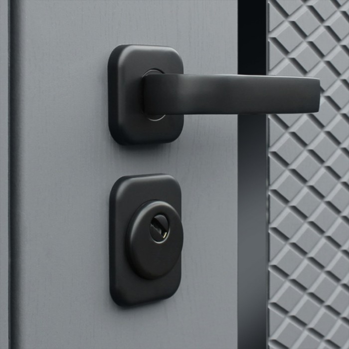 АСД-Стальная дверь Манчестер с зеркалом