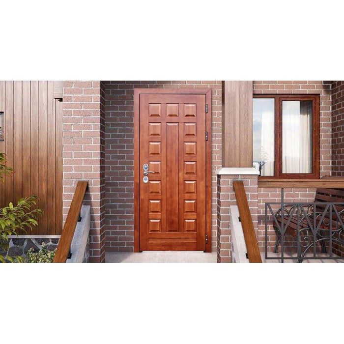 Стальная дверь "Массив". Заказная модель.