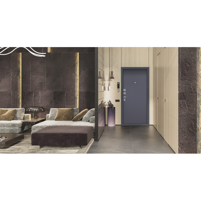 Стальная дверь "Меккано". Заказная модель.