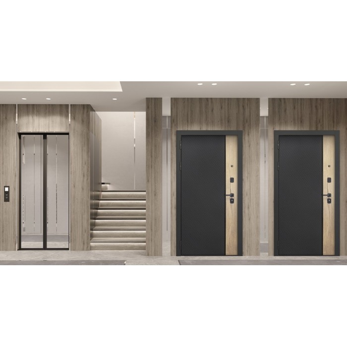 Стальная дверь "Монако". Заказная модель.