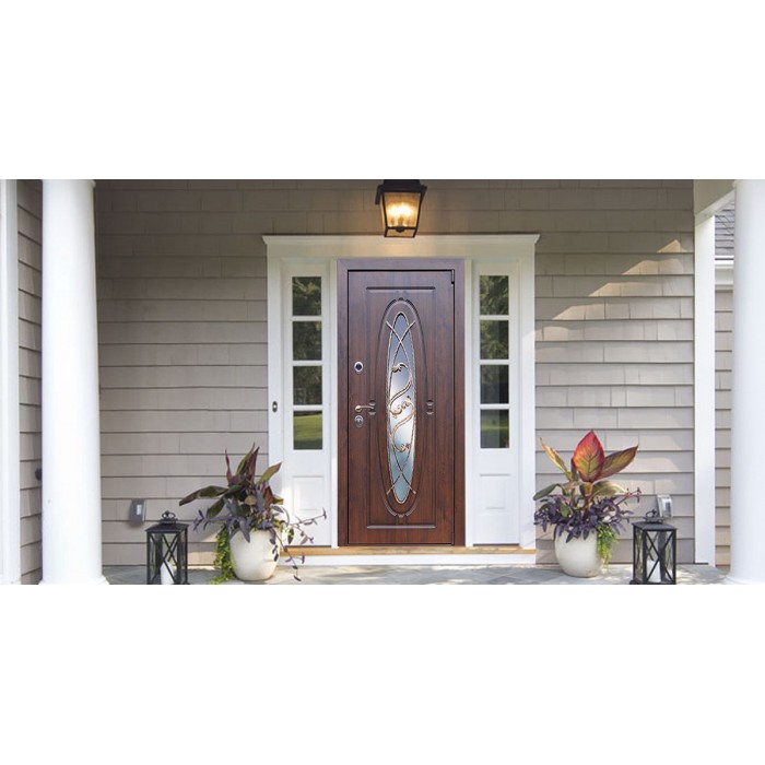 Стальная дверь "Монарх". Заказная модель.