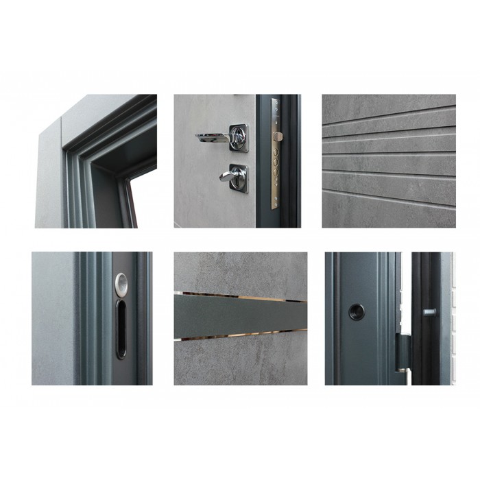 Стальная дверь "Президент". Заказная модель.