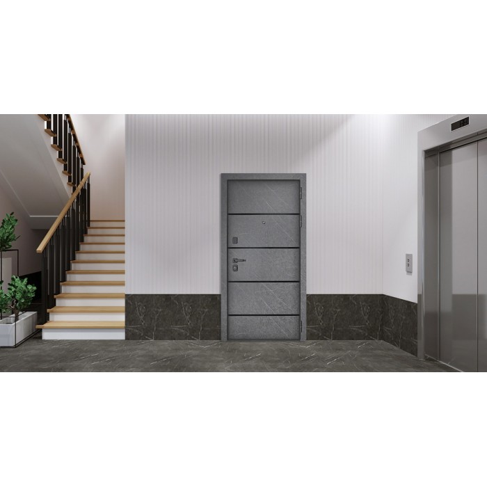 Стальная дверь "Трея". Заказная модель.