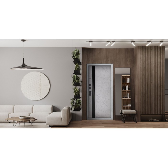 Стальная дверь "Рондо". Заказная модель.