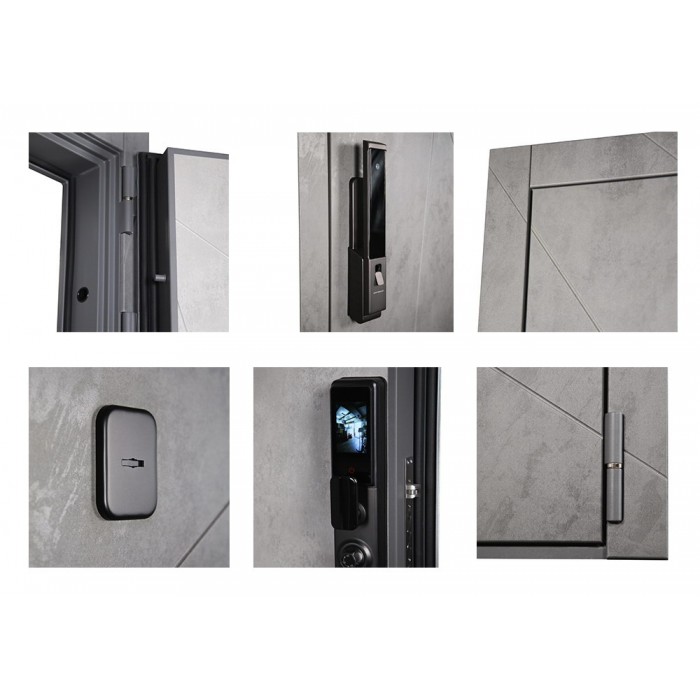 Стальная дверь "Сантос". Заказная модель.