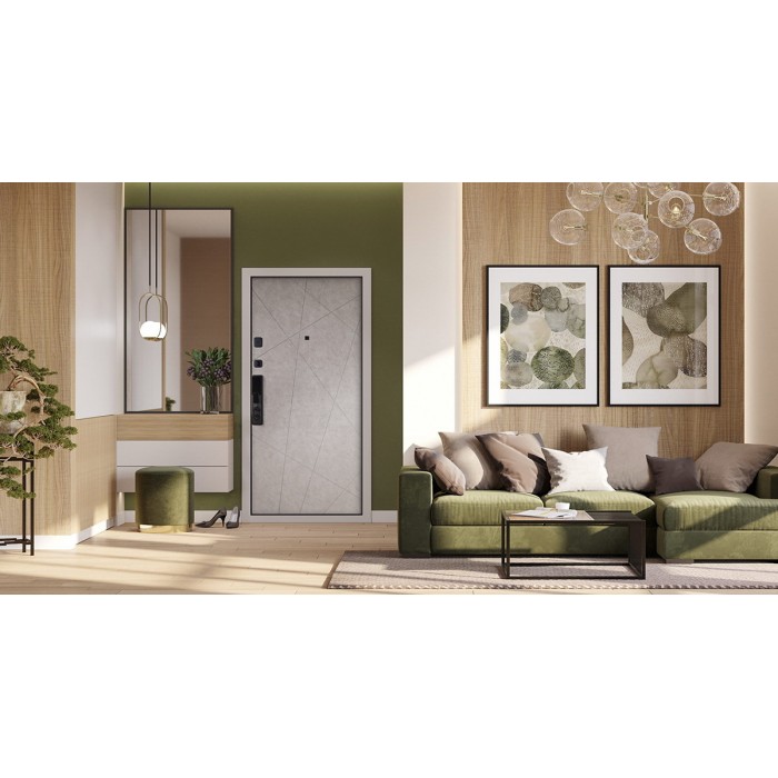 Стальная дверь "Сантос". Заказная модель.