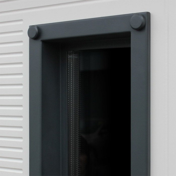 АСД-Стальная дверь Тренто с окном (терморазрыв 3к)