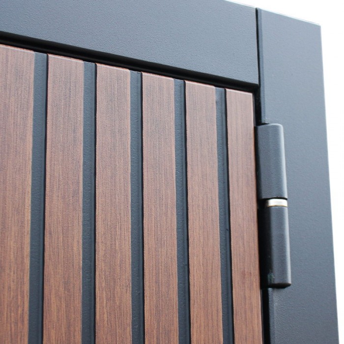 АСД-Стальная дверь Velvet с зеркалом