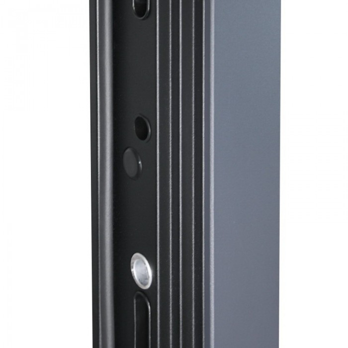 Стальная дверь Вертикаль с зеркалом