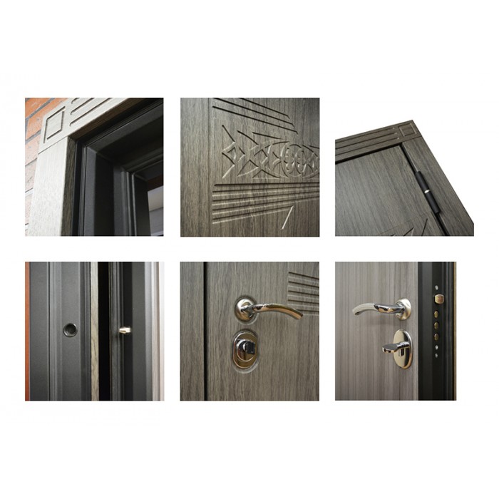 Стальная дверь "Виктория". Заказная модель.