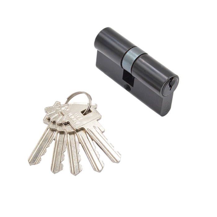 CYL 5-60 KEY BLACK