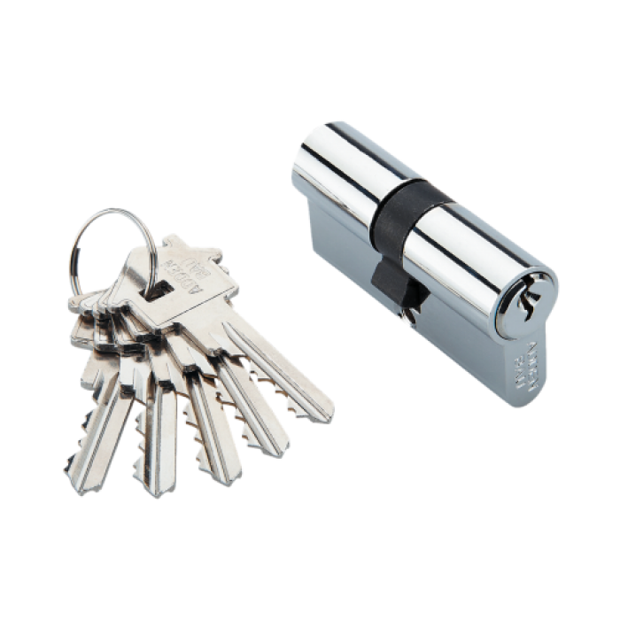 CYL 5-60 KEY CHROME