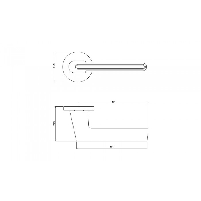 Addenbau-RIVER S-486 CHROME  BLACK